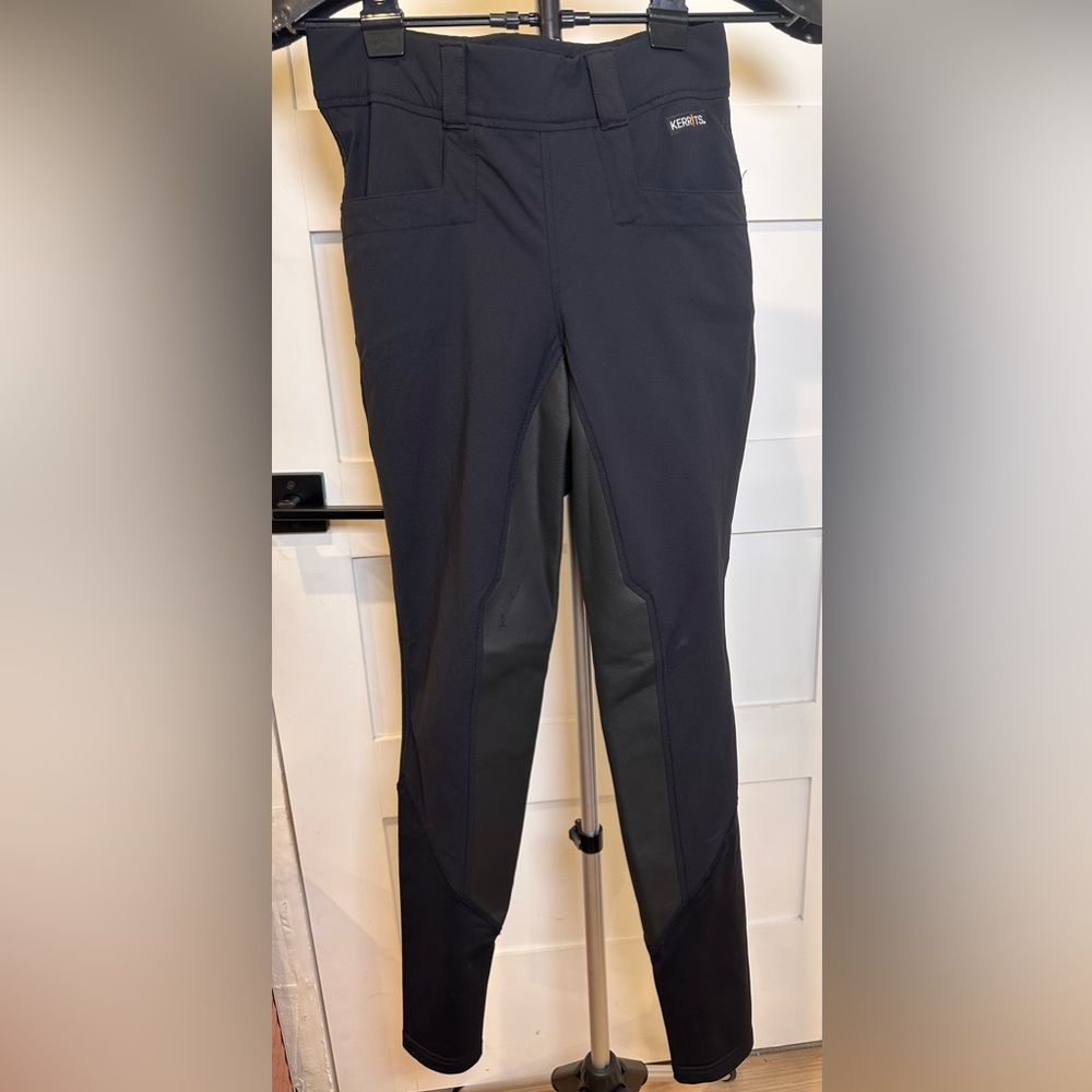 Kerrits Grip Tek Full Seat Riding Breech Black Medium